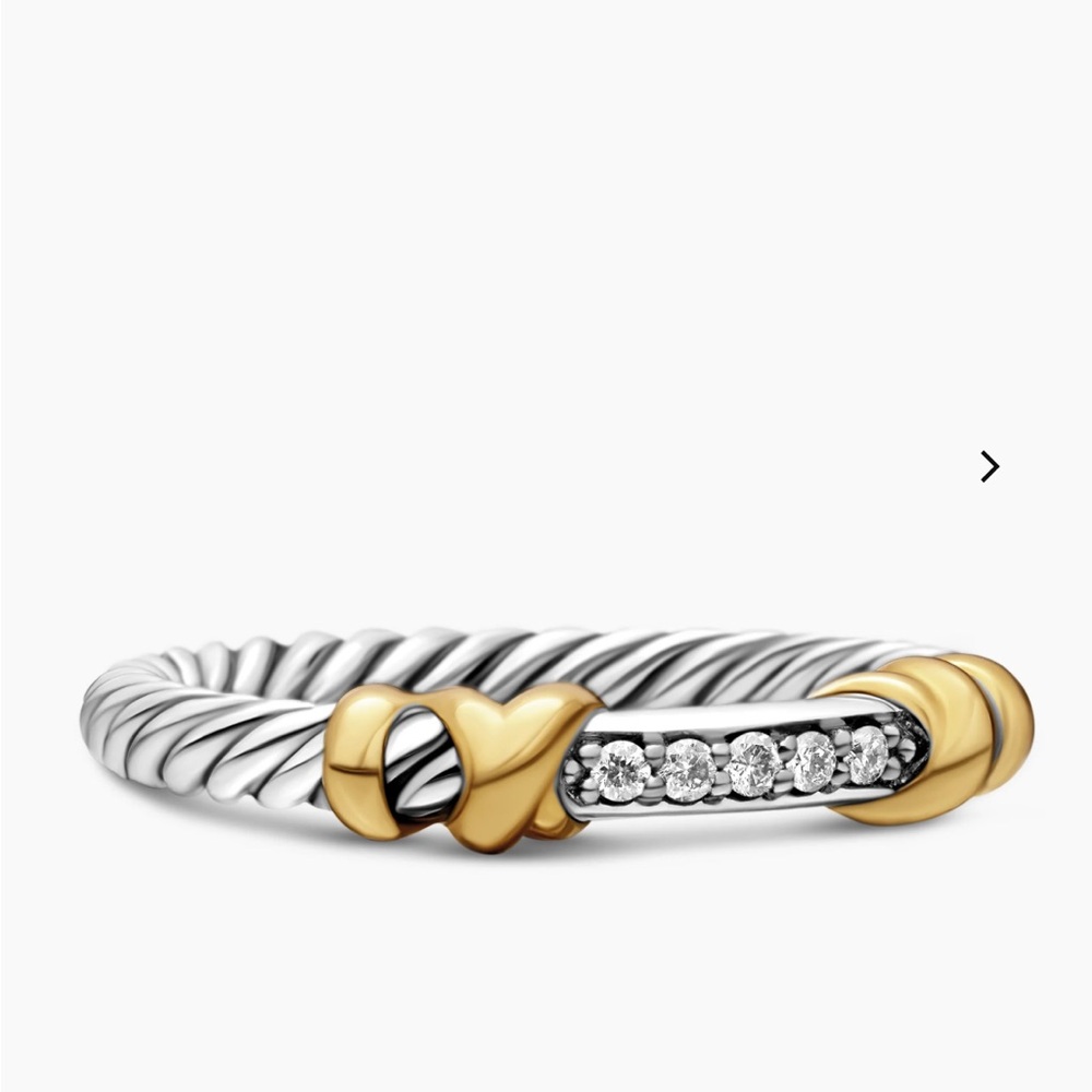 DY Petite Helena Wrap Band Ring
